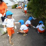 草がたくさん集まってきたね・・