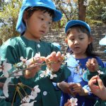 ひまわり組は、春を見つけに赤坂山公園へ♪