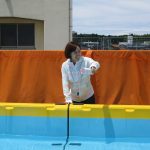 お清めしてもらった水を入れました