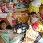 陽向でお昼寝、気持ちいいね🌞