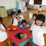 みんなでお家作ったよ😊