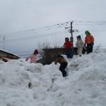 高い雪山もずんずん登っていました✨